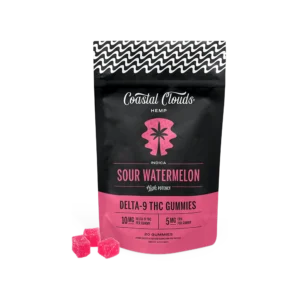 Sour Watermelon Delta-9 Gummies | 200mg THC + 100mg CBN