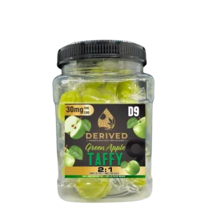 Green Apple Taffy 2:1 Blend | 30mg D9