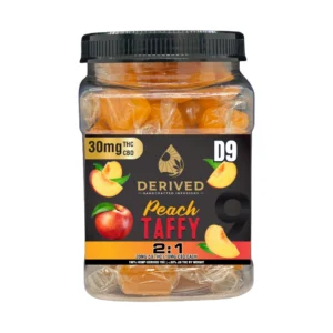 Peach Taffy 2:1 Blend | 30mg THC