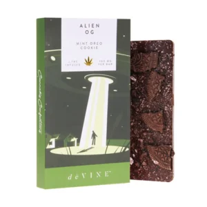 Alien OG Mint Oreo Cookie Chocolate Bar