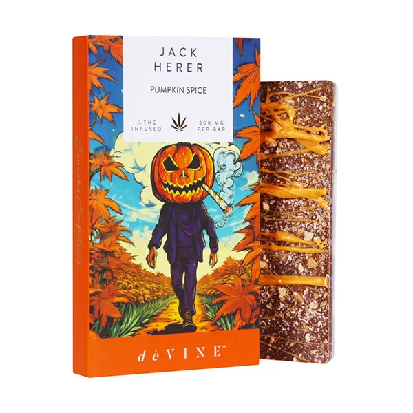 Jack Herer Pumpkin Spice Chocolate Bar